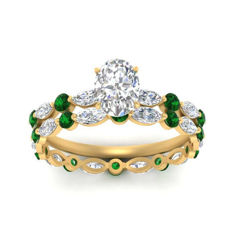 oval-emerald-floating-marquise-accent-ring-with-eternity-wedding-band-in-yellow-gold-FDEWB9398OVGEMGRANGLE5-NL-YG.jpg?v=1758802083