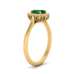 Load image into Gallery viewer, oval-emerald-halo-cathedral-ring-in-yellow-gold-FD10561OVGEMGR-NL-YG-GS.jpg
