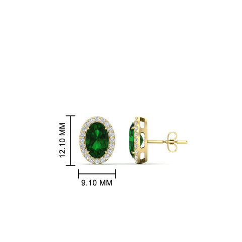 oval-emerald-halo-diamond-stud-earrings-in-yellow-gold-FDEAR11209GEMGR-NL-YG