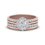 Load image into Gallery viewer, oval-floral-halo-diamond-stacking-ring-in-FD9980OV-B3-NL-RG
