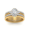 Load image into Gallery viewer, oval-floral-halo-diamond-stacking-ring-in-FD9980OV-B3-NL-YG
