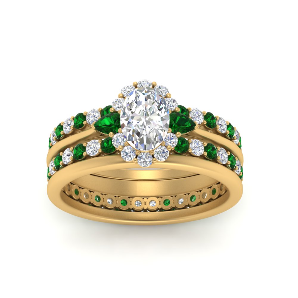 oval-floral-halo-emerald-stacking-ring-in-FD9980OVGEMGR-B3-NL-YG