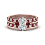 Load image into Gallery viewer, oval-floral-halo-ruby-stacking-ring-in-FD9980OVGRUDR-B3-NL-RG
