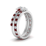 Load image into Gallery viewer, oval-floral-halo-ruby-stacking-ring-in-FD9980OVGRUDR-B3-NL-WG
