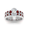 Load image into Gallery viewer, oval-floral-halo-ruby-stacking-ring-in-FD9980OVGRUDR-B3-NL-WG
