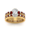 Load image into Gallery viewer, oval-floral-halo-ruby-stacking-ring-in-FD9980OVGRUDR-B3-NL-YG