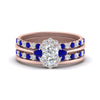 Load image into Gallery viewer, oval-floral-halo-sapphire-stacking-ring-in-FD9980OVGSABL-B3-NL-RG