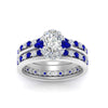 Load image into Gallery viewer, oval-floral-halo-sapphire-stacking-ring-in-FD9980OVGSABL-B3-NL-WG