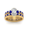 Load image into Gallery viewer, oval-floral-halo-sapphire-stacking-ring-in-FD9980OVGSABL-B3-NL-YG