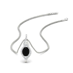 Load image into Gallery viewer, Oval Halo Pave Drop Necklace
