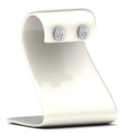 Load image into Gallery viewer, oval-halo-diamond-stud-earrings-in-white-gold-FDEAR11209-NL-WG
