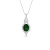 Load image into Gallery viewer, oval-halo-emerald-pave-drop-necklace-in-white-gold-fdpd11545gemgrangle1-nl-wg.jpg?v=1767586000