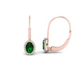 Thumbnail 34 - oval-halo-hoop-emerald-earrings-in-rose-gold-FDEAR10101GEMGR-NL-RG.jpg