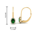 Thumbnail 14 - oval-halo-hoop-emerald-earrings-in-yellow-gold-FDEAR10101GEMGR-NL-YG.jpg