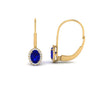 Load image into Gallery viewer, oval-halo-hoop-sapphire-earrings-in-yellow-gold-FDEAR10101GSABL-NL-YG.jpg
