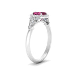 Load image into Gallery viewer, oval-halo-pink-sapphire-milgrain-engagement-ring-in-white-gold-FD9786OVRGSADRPI-NL-WG-GS.jpg
