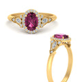 Thumbnail 34 - oval-halo-pink-sapphire-milgrain-engagement-ring-in-yellow-gold-FD9786OVRGSADRPI-NL-YG-GS.jpg