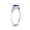 Load image into Gallery viewer, oval-halo-sapphire-milgrain-engagement-ring-in-white-gold-FD9786OVRGSABL-NL-WG-GS.jpg