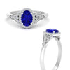 Load image into Gallery viewer, oval-halo-sapphire-milgrain-engagement-ring-in-white-gold-FD9786OVRGSABL-NL-WG-GS.jpg