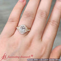Thumbnail 4 - oval-lab-diamond-halo-edwardian-engagement-ring-in-fd9778ovrangle1-ex-nl-yg