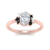 Load image into Gallery viewer, oval-offbeat-modern-black-diamond-engagement-ring-in-FD10080OVRGBLACKANGLE3-NL-RG