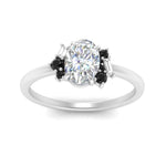 Load image into Gallery viewer, oval-offbeat-modern-black-diamond-engagement-ring-in-FD10080OVRGBLACKANGLE3-NL-WG