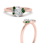 Load image into Gallery viewer, oval-offbeat-modern-emerald-engagement-ring-in-FD10080OVRGEMGRANGLE3-NL-RG
