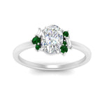 Load image into Gallery viewer, oval-offbeat-modern-emerald-engagement-ring-in-FD10080OVRGEMGRANGLE3-NL-WG

