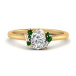 Load image into Gallery viewer, oval-offbeat-modern-emerald-engagement-ring-in-FD10080OVRGEMGRANGLE3-NL-YG
