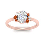 Load image into Gallery viewer, oval-offbeat-modern-orange-sapphire-engagement-ring-in-FD10080OVRGSAORANGLE3-NL-RG
