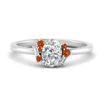 Load image into Gallery viewer, oval-offbeat-modern-orange-sapphire-engagement-ring-in-FD10080OVRGSAORANGLE3-NL-WG