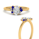 Load image into Gallery viewer, oval-offbeat-modern-sapphire-engagement-ring-in-FD10080OVRGSABLANGLE3-NL-YG
