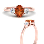 Load image into Gallery viewer, oval-orange-sapphire-3-stone-engagement-ring-in-rose-gold-FDENR1505OVRGOS-NL-RG-GS.jpg
