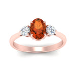 Load image into Gallery viewer, oval-orange-sapphire-3-stone-engagement-ring-in-rose-gold-FDENR1505OVRGOS-NL-RG-GS.jpg
