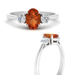 Load image into Gallery viewer, oval-orange-sapphire-3-stone-engagement-ring-in-white-gold-FDENR1505OVRGOS-NL-WG-GS.jpg
