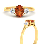 Load image into Gallery viewer, oval-orange-sapphire-3-stone-engagement-ring-in-yellow-gold-FDENR1505OVRGOS-NL-YG-GS.jpg
