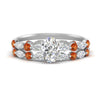 Load image into Gallery viewer, oval-orange-sapphire-floating-marquise-accent-ring-with-eternity-wedding-band-in-white-gold-FDEWB9398OVGSAOR-NL-WG.jpg?v=1758802221