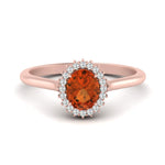 Load image into Gallery viewer, oval-orange-sapphire-halo-cathedral-ring-in-rose-gold-FD10561OVGSAOR-NL-RG-GS.jpg
