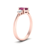 Load image into Gallery viewer, oval-pink-sapphire-3-stone-engagement-ring-in-rose-gold-FDENR1505OVRGPS-NL-RG-GS.jpg
