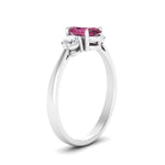 Load image into Gallery viewer, oval-pink-sapphire-3-stone-engagement-ring-in-white-gold-FDENR1505OVRGPS-NL-WG-GS.jpg

