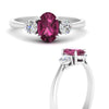 Load image into Gallery viewer, oval-pink-sapphire-3-stone-engagement-ring-in-white-gold-FDENR1505OVRGPS-NL-WG-GS.jpg