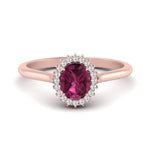 Load image into Gallery viewer, oval-pink-sapphire-halo-cathedral-ring-in-rose-gold-FD10561OVGSADRPI-NL-RG-GS.jpg
