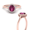 Load image into Gallery viewer, oval-pink-sapphire-halo-cathedral-ring-in-rose-gold-FD10561OVGSADRPI-NL-RG-GS.jpg