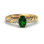 Load image into Gallery viewer, oval-rope-style-emerald-engagement-ring-in-yellow-gold-FD9127OVRGEM-NL-YG-GS.jpg
