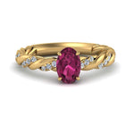 Load image into Gallery viewer, oval-rope-style-pink-sapphire-engagement-ring-in-yellow-gold-FD9127OVRGPS-NL-YG-GS.jpg
