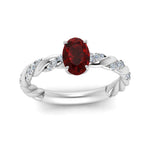 Load image into Gallery viewer, oval-rope-style-ruby-engagement-ring-in-white-gold-FD9127OVRGRD-NL-WG-GS.jpg
