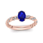 Load image into Gallery viewer, oval-rope-style-sapphire-engagement-ring-in-rose-gold-FD9127OVRGBS-NL-RG-GS.jpg
