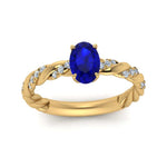 Load image into Gallery viewer, oval-rope-style-sapphire-engagement-ring-in-yellow-gold-FD9127OVRGBS-NL-YG-GS.jpg
