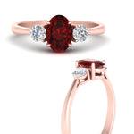 Load image into Gallery viewer, oval-ruby-3-stone-engagement-ring-in-rose-gold-FDENR1505OVRGRD-NL-RG-GS.jpg
