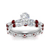 Load image into Gallery viewer, oval-ruby-floating-marquise-accent-ring-with-eternity-wedding-band-in-white-gold-FDEWB9398OVGRUDRANGLE5-NL-WG.jpg?v=1758802221